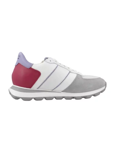 Sneakerși Geox alb