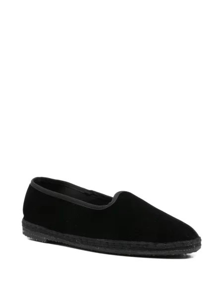 Pantofi loafer Manebi de catifea negru