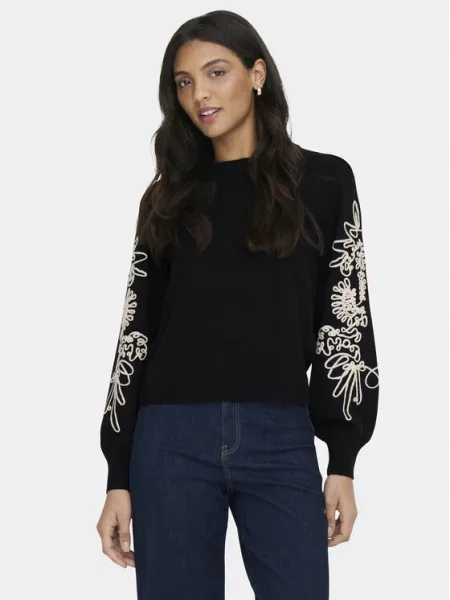 ONLY Pulover Magnolia negru
