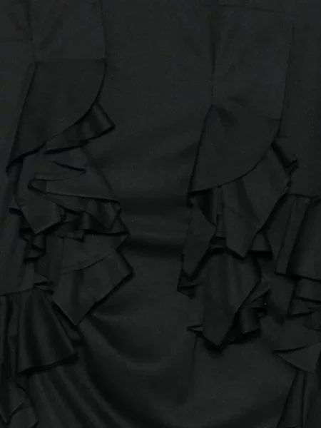 Tricou Comme Des Garçons cu volane negru