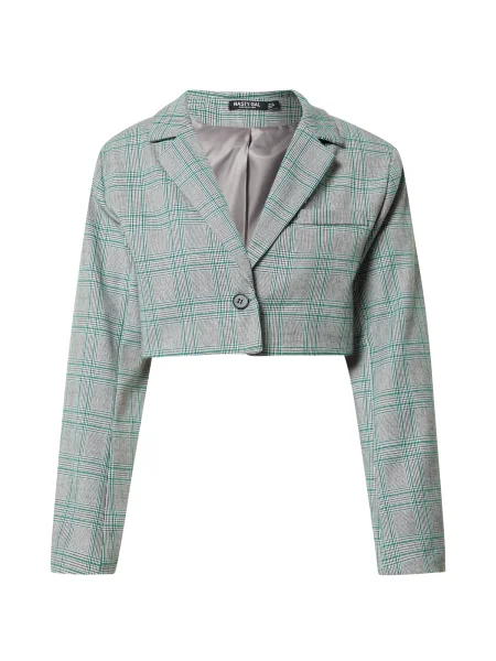 Nasty Gal Blézer / zöld szürke