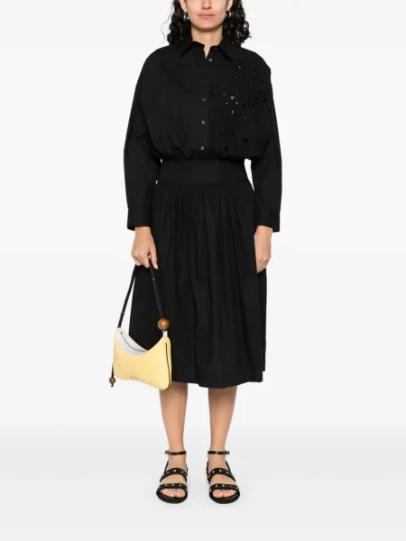 Rochie midi Pinko până la genunchi de costum negru