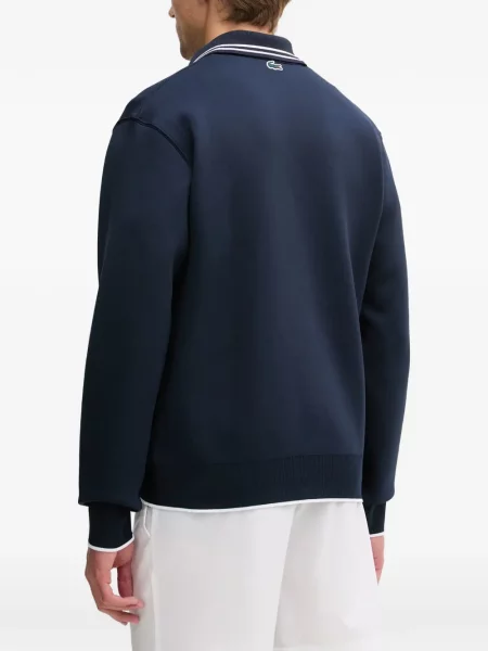 Gulerat tricou polo Lacoste albastru