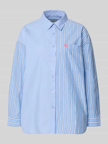 Koszula bluzowa o kroju relaxed fit z czystej bawełny model JOLIVIA' Essentiel Antwerp