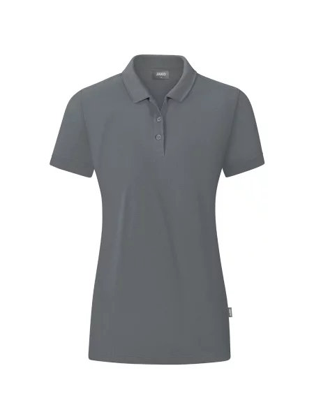Koszulka polo Jako Organic szara