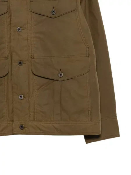 Gulerat geacă Filson de catifea cord maro