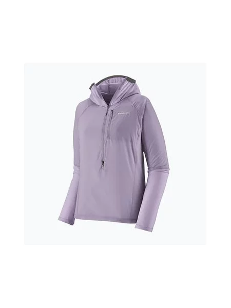 Кофта трекінгова Patagonia Airshed Pro Pullover concrete purple фіолетова