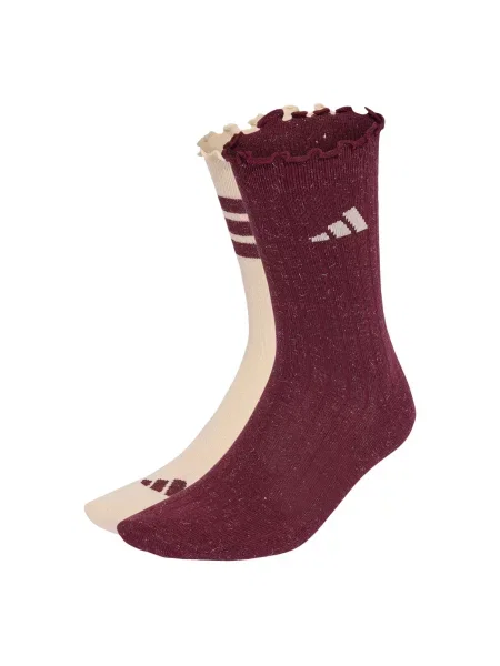 ADIDAS SPORTSWEAR Șosete sport Glow 2 Pack / roșu bordeaux bej