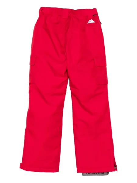 Pantaloni Superdry cu imagine roșu