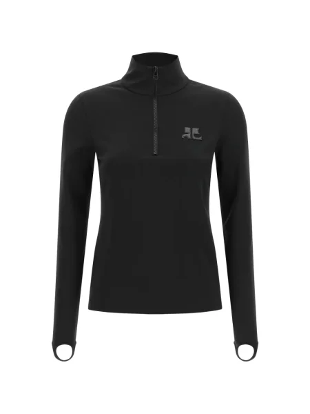 Pulover Courreges cu autograf negru
