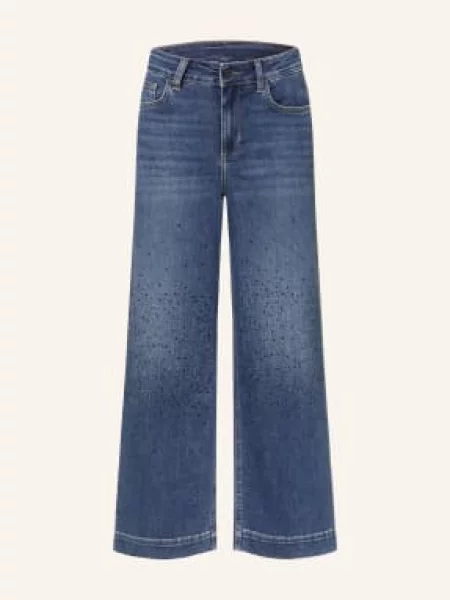 Culottes Liu Jo s kamínky modré