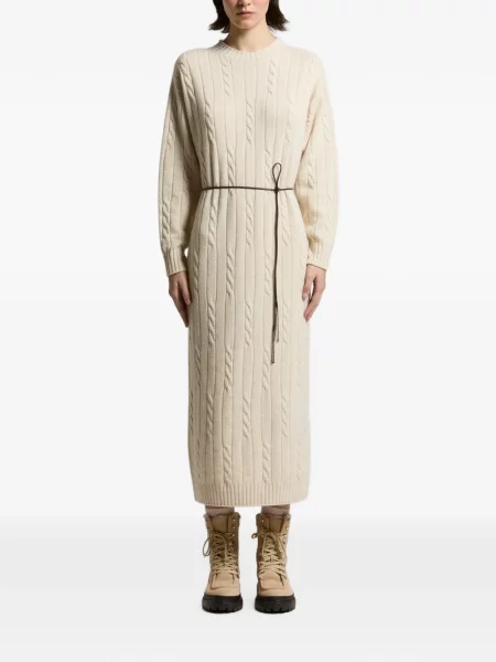 Cu centură rochie maxi Peserico tricotate