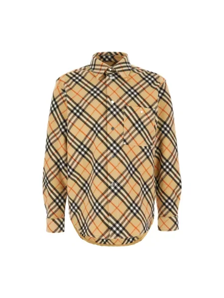 Koszula Burberry beżowa