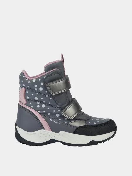 Дутики Geox серые