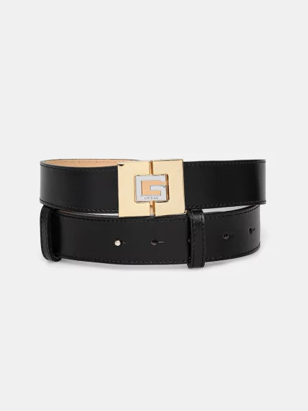 Кожен Guess дамски черно
