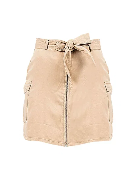 Spódnica jeansowa Pepe Jeans beżowa