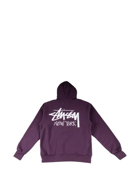 Hanorac cu glugă Stüssy violet