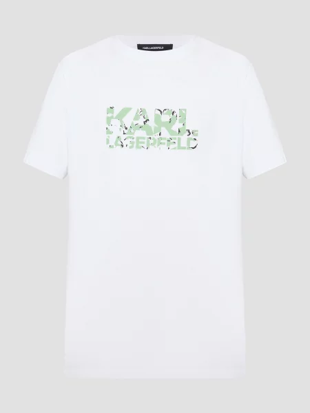 Футболка Karl Lagerfeld білий