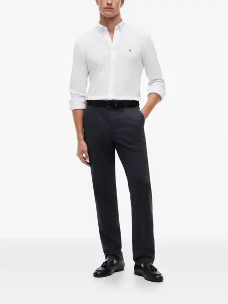 Nadrág Tommy Hilfiger autogrammal kék