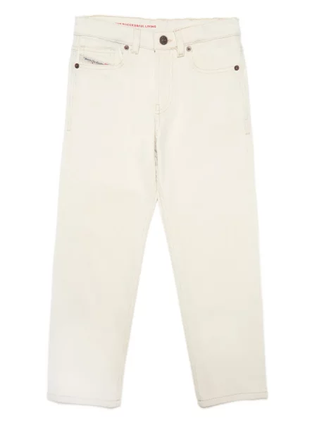 Jeansy straight leg dziecięce Diesel