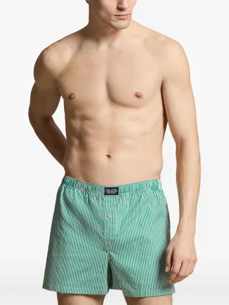 Μικρός πλεκτά σορτς Polo Ralph Lauren με κέντημα λευκό