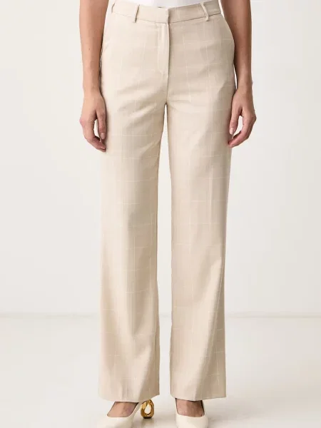 Morgan pantaloni de costum pentru femei bej