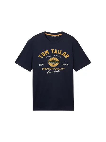 T-Shirt Tom Tailor μπλε