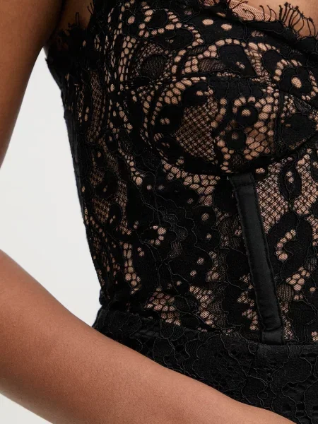 Bardot корсетна сукня мереживна