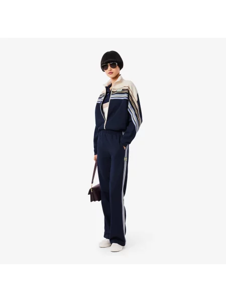 Lacoste Rozpinana Bluza Made In France granatowa