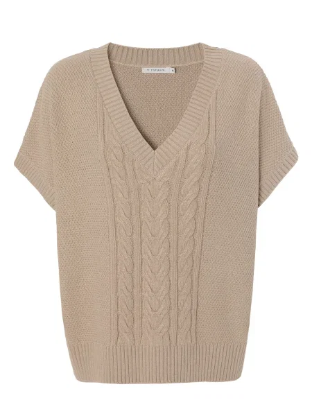 TATUUM Pulover / amestecat bej