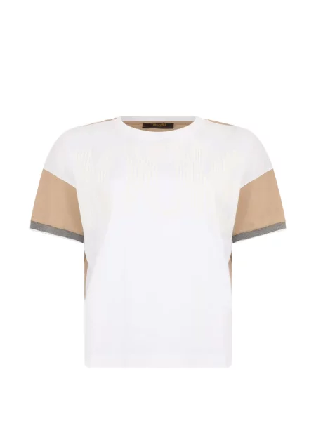 Tricou Moorer cu imagine alb