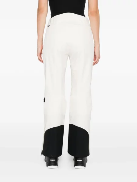 Öves sínadrág Moncler Grenoble fehér