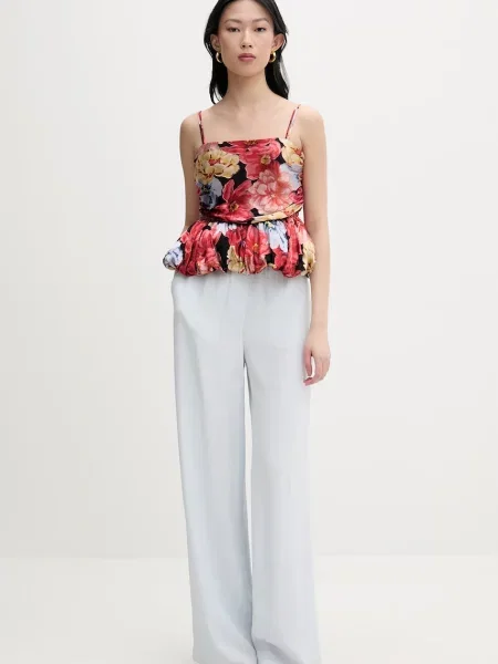 Gestuz блузка на беретелях з додаванням шовку