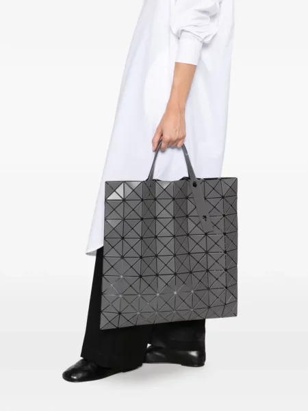 Шопинг чанта Bao Bao Issey Miyake сиво