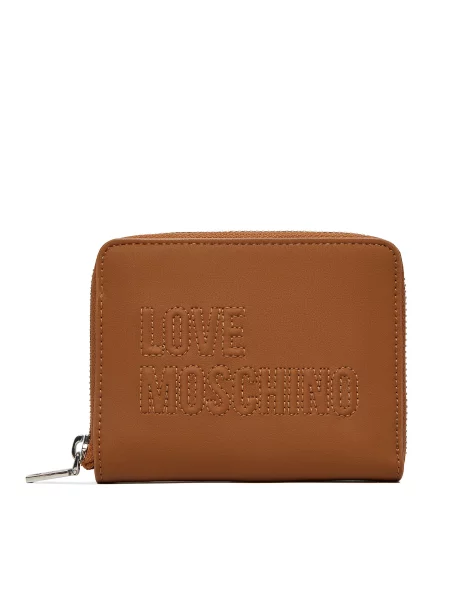 Portofel LOVE MOSCHINO maro