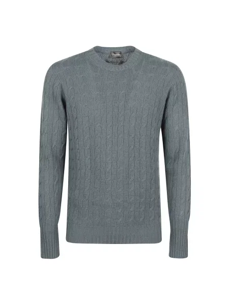 Sweter Drumohr z kaszmiru zielony