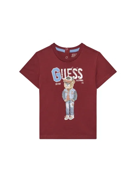 Guess Póló Bordó