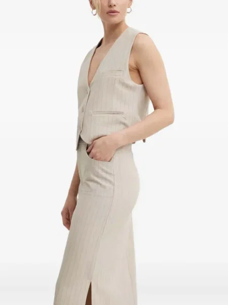 Vestă Gestuz cu dungi