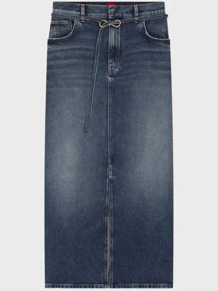 Джинсова спідниця Hugo синя