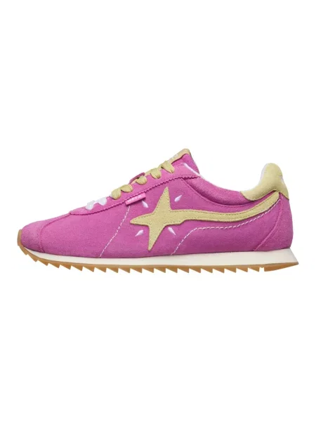 Sneakersy W6yz zamszowe fioletowe