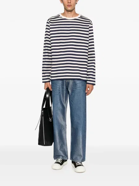 Lung tricou Junya Watanabe Man cu dungi