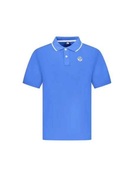 Krótki polo North Sails z krótkim rękawem niebieskie