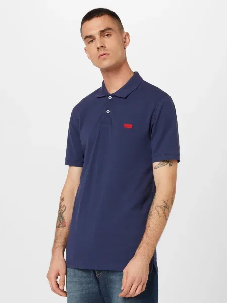 Polo Levi's® cu mâneci scurte albastru