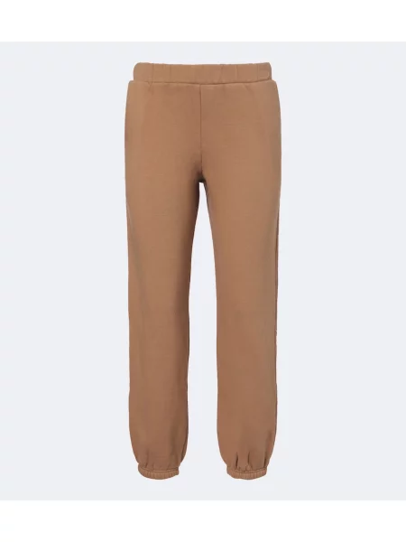 Pantaloni sport The Upside din jerseu bej