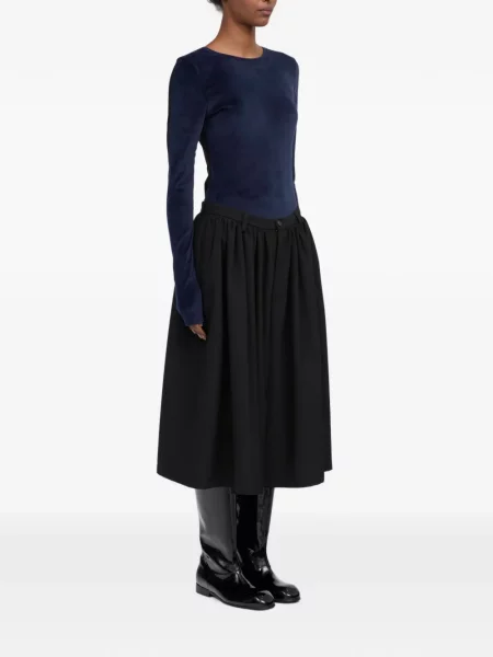 Pantaloni scurți Mm6 Maison Margiela negru
