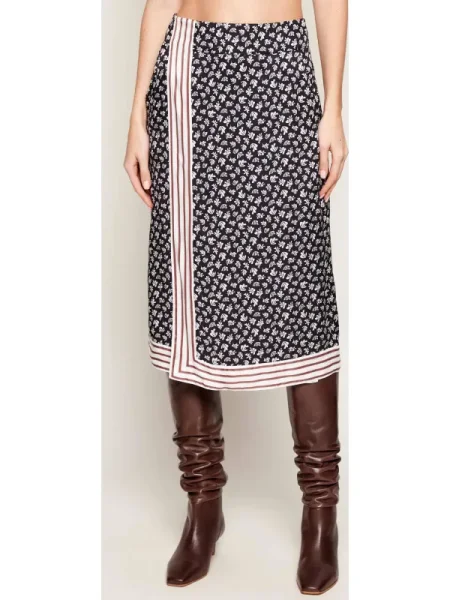 Marella Fustă GLAUCO | high waist negru