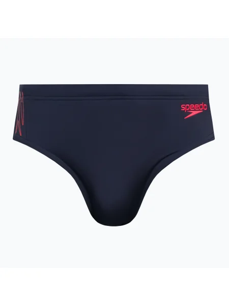 Speedo Hyper Boom Splice Brief slip de baie pentru bărbați Speedo Hyper Boom Splice Brief slip de înot marin albastru