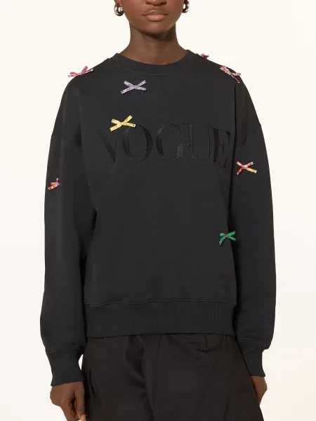 Vogue Collection Bluza schwarz czarna