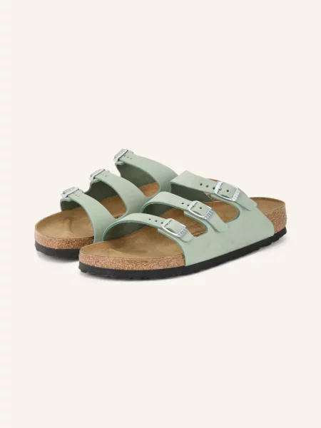 Tenisky Birkenstock Florida Nubuck Leather Pure Sage EUR 38 zelené