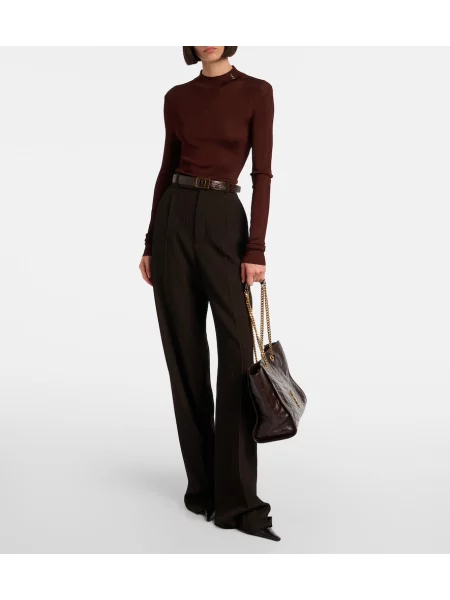 Geantă Saint Laurent din piele negru